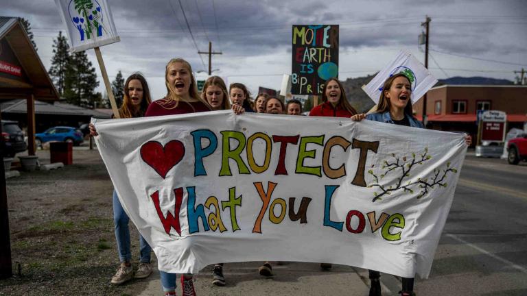 Youth march for clean air 