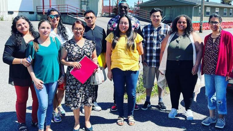 Members of the DAISY CAT gather in South Park